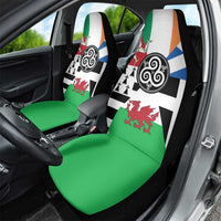 Celtic Nations Flag Car Seat Cover Six Celtic Countries Heritage - Wonder Print Shop