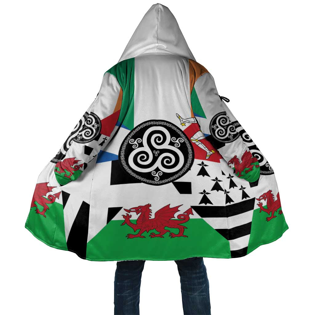 Celtic Nations Flag Cloak Six Celtic Countries Heritage - Wonder Print Shop