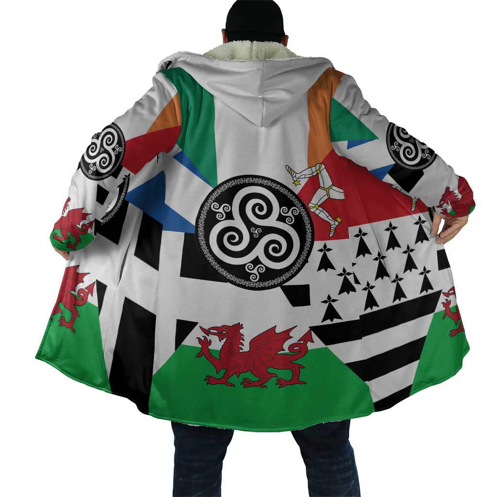 Celtic Nations Flag Cloak Six Celtic Countries Heritage - Wonder Print Shop