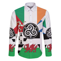 Celtic Nations Flag Family Matching Puletasi and Hawaiian Shirt Six Celtic Countries Heritage - Wonder Print Shop