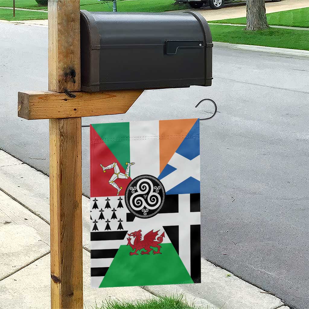 Celtic Nations Flag Garden Flag Six Celtic Countries Heritage - Wonder Print Shop