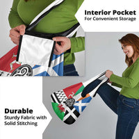 Celtic Nations Flag Grocery Bag Six Celtic Countries Heritage - Wonder Print Shop