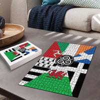 Celtic Nations Flag Puzzle Six Celtic Countries Heritage - Wonder Print Shop