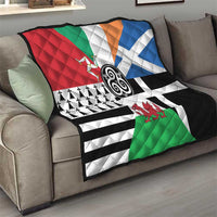 Celtic Nations Flag Quilt Six Celtic Countries Heritage - Wonder Print Shop