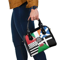 Celtic Nations Flag Shoulder Handbag Six Celtic Countries Heritage - Wonder Print Shop