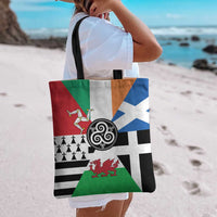 Celtic Nations Flag Tote Bag Six Celtic Countries Heritage - Wonder Print Shop