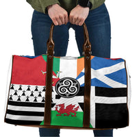 Celtic Nations Flag Travel Bag Six Celtic Countries Heritage - Wonder Print Shop