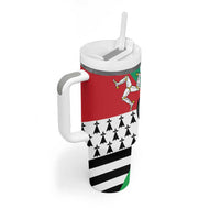 Celtic Nations Flag Tumbler With Handle Six Celtic Countries Heritage - Wonder Print Shop