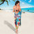 Saint Lucia Christmas Sarong Tropical Parrot With Rum Punch Cocktail - Wonder Print Shop