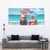Saint Lucia Christmas Tapestry Tropical Parrot With Rum Punch Cocktail - Wonder Print Shop