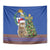 Uruguay Christmas Tapestry Pampas Cat With Folk Pattern - Wonder Print Shop