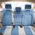 Custom Uruguay Football Back Car Seat Cover Sun of May The Sky Blue - Wonder Print Shop