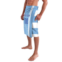 Custom Uruguay Football Lavalava Sun of May The Sky Blue - Wonder Print Shop