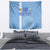 Custom Uruguay Football Tapestry Sun of May The Sky Blue - Wonder Print Shop