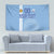 Custom Uruguay Football Tapestry Sun of May The Sky Blue - Wonder Print Shop