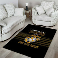 Montford Point Marines Area Rug First Black Marines USMC Military - Wonder Print Shop