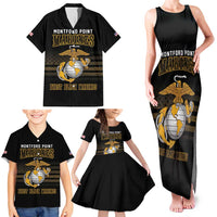 Montford Point Marines Family Matching Tank Maxi Dress and Hawaiian Shirt First Black Marines USMC Military - Wonder Print Shop