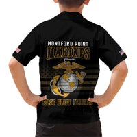 Montford Point Marines Hawaiian Shirt First Black Marines USMC Military - Wonder Print Shop