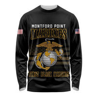 Montford Point Marines Long Sleeve Shirt First Black Marines USMC Military - Wonder Print Shop