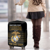 Montford Point Marines Luggage Cover First Black Marines USMC Military - Wonder Print Shop