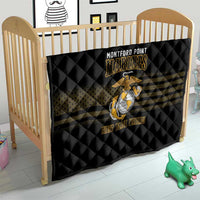 Montford Point Marines Quilt First Black Marines USMC Military - Wonder Print Shop
