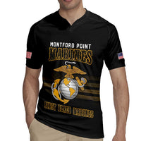 Montford Point Marines Rugby Jersey First Black Marines USMC Military - Wonder Print Shop