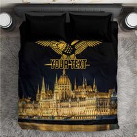Personalized Hungary Budapest Capital Bedding Set Hungarian Turul Bird - Wonder Print Shop