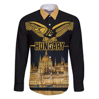 Personalized Hungary Budapest Capital Family Matching Puletasi and Hawaiian Shirt Hungarian Turul Bird - Wonder Print Shop