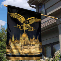 Personalized Hungary Budapest Capital Garden Flag Hungarian Turul Bird - Wonder Print Shop