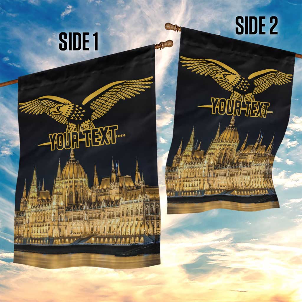 Personalized Hungary Budapest Capital Garden Flag Hungarian Turul Bird - Wonder Print Shop