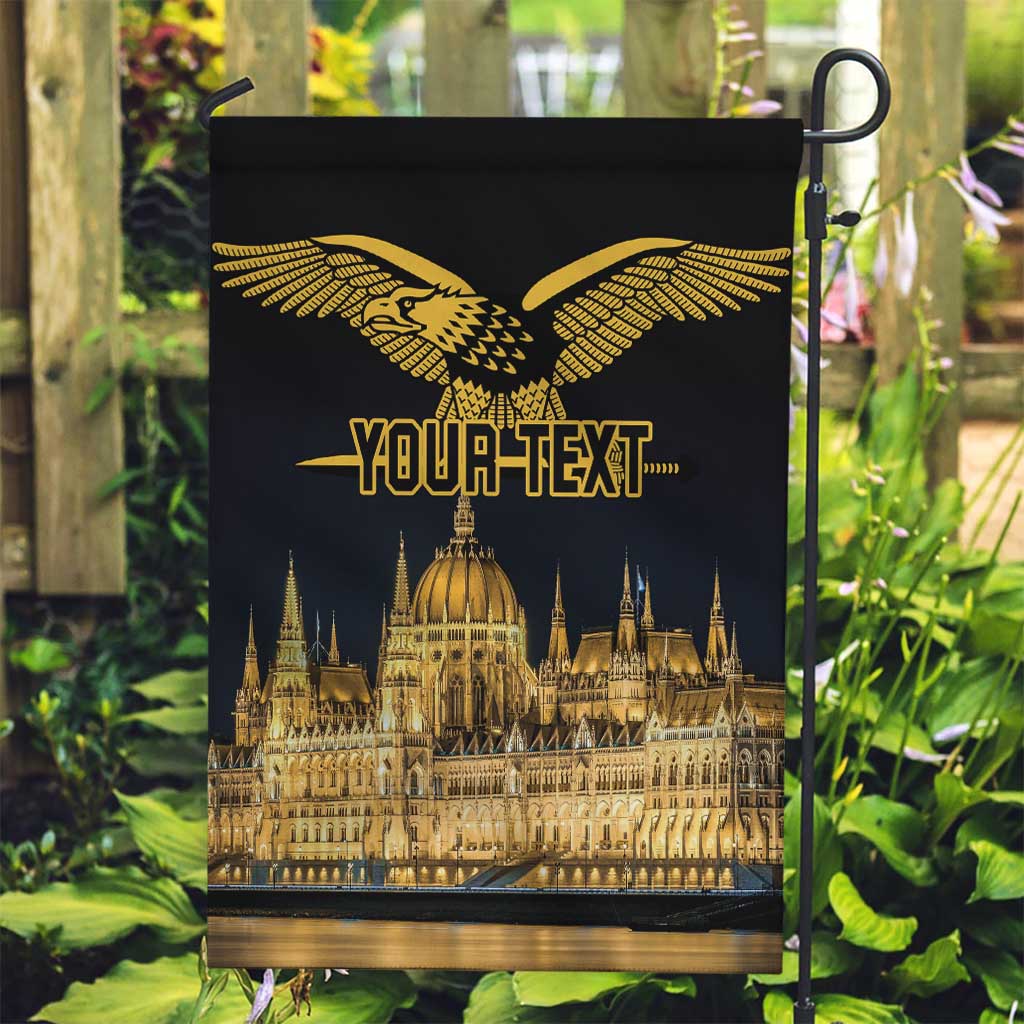 Personalized Hungary Budapest Capital Garden Flag Hungarian Turul Bird - Wonder Print Shop