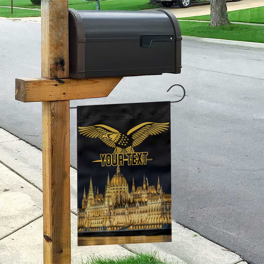 Personalized Hungary Budapest Capital Garden Flag Hungarian Turul Bird - Wonder Print Shop