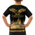 Personalized Hungary Budapest Capital Kid Hawaiian Shirt Hungarian Turul Bird - Wonder Print Shop
