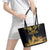 Personalized Hungary Budapest Capital Leather Tote Bag Hungarian Turul Bird - Wonder Print Shop