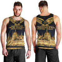 Personalized Hungary Budapest Capital Men Tank Top Hungarian Turul Bird - Wonder Print Shop