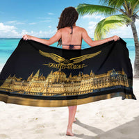 Personalized Hungary Budapest Capital Sarong Hungarian Turul Bird - Wonder Print Shop