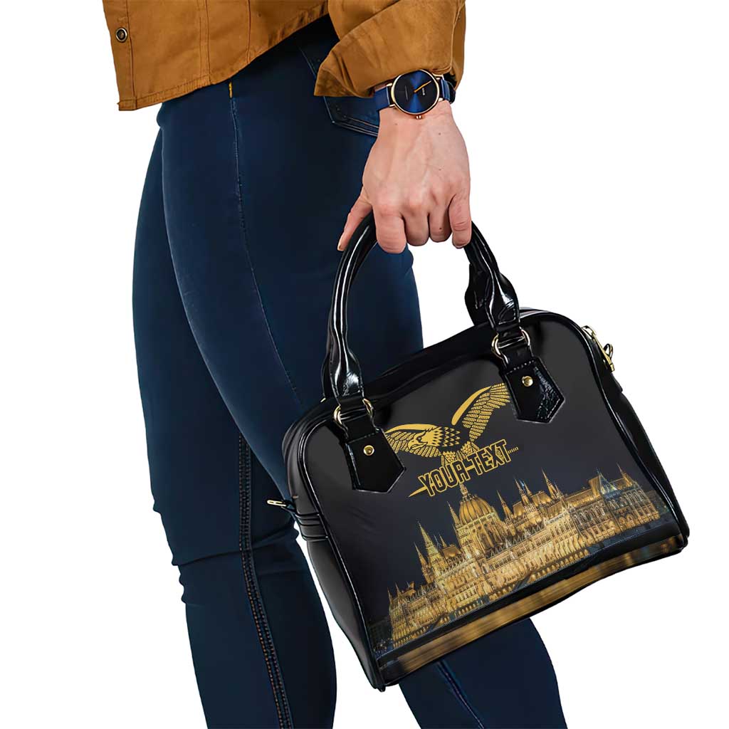 Personalized Hungary Budapest Capital Shoulder Handbag Hungarian Turul Bird