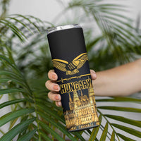 Personalized Hungary Budapest Capita Skinny Tumbler Hungarian Turul Bird - Wonder Print Shop