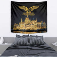 Personalized Hungary Budapest Capital Tapestry Hungarian Turul Bird - Wonder Print Shop