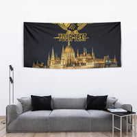 Personalized Hungary Budapest Capital Tapestry Hungarian Turul Bird - Wonder Print Shop