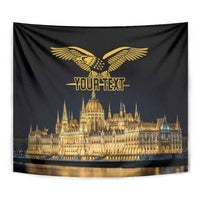 Personalized Hungary Budapest Capital Tapestry Hungarian Turul Bird - Wonder Print Shop