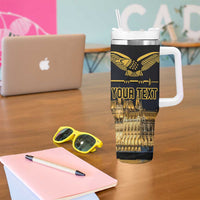 Personalized Hungary Budapest Capita Tumbler With Handle Hungarian Turul Bird - Wonder Print Shop