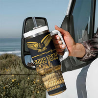 Personalized Hungary Budapest Capita Tumbler With Handle Hungarian Turul Bird - Wonder Print Shop