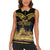 Personalized Hungary Budapest Capital Women Sleeveless Polo Shirt Hungarian Turul Bird - Wonder Print Shop