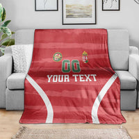 Custom Hungary Football Blanket Magyarok Classic Football