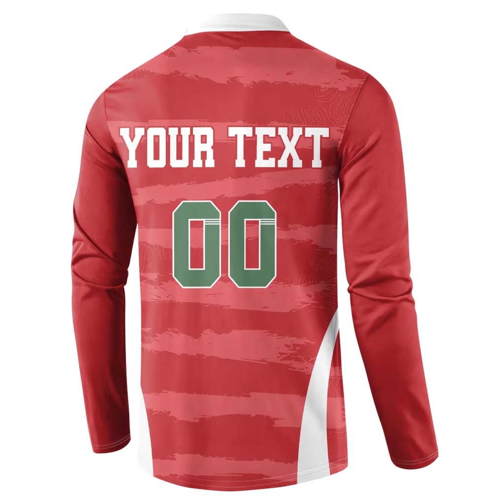 Custom Hungary Football Button Sweatshirt Magyarok Classic Football - Wonder Print Shop