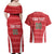 Custom Hungary Football Couples Matching Off Shoulder Maxi Dress and Hawaiian Shirt Magyarok Classic Football - Wonder Print Shop