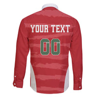 Custom Hungary Football Family Matching Off The Shoulder Long Sleeve Dress and Hawaiian Shirt Magyarok Classic Football - Wonder Print Shop