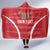 Custom Hungary Football Hooded Blanket Magyarok Classic Football