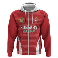 Custom Hungary Football Hoodie Magyarok Classic Football - Wonder Print Shop